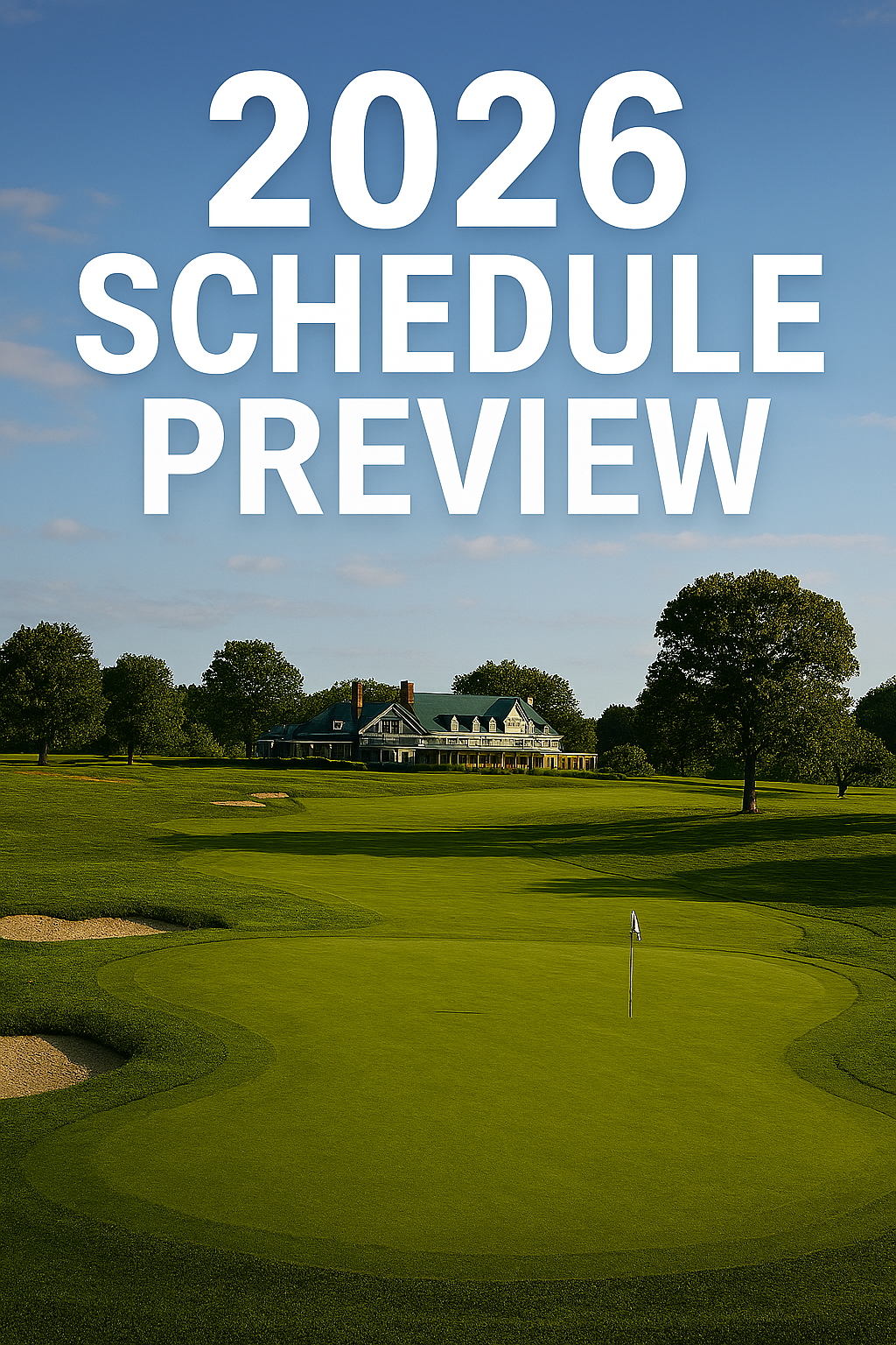2026 Schedule (Tentative)
